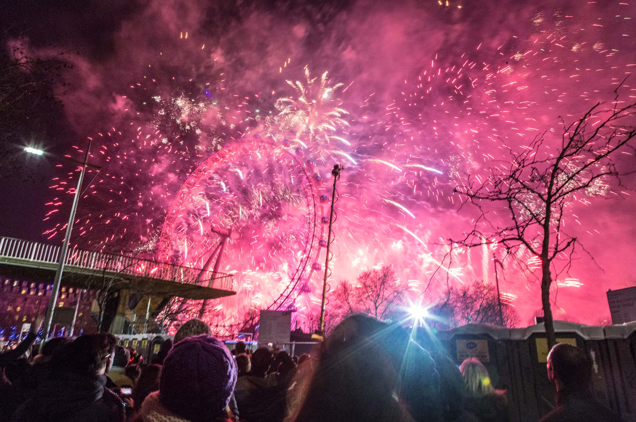 Ano novo em Londres em 2014/15