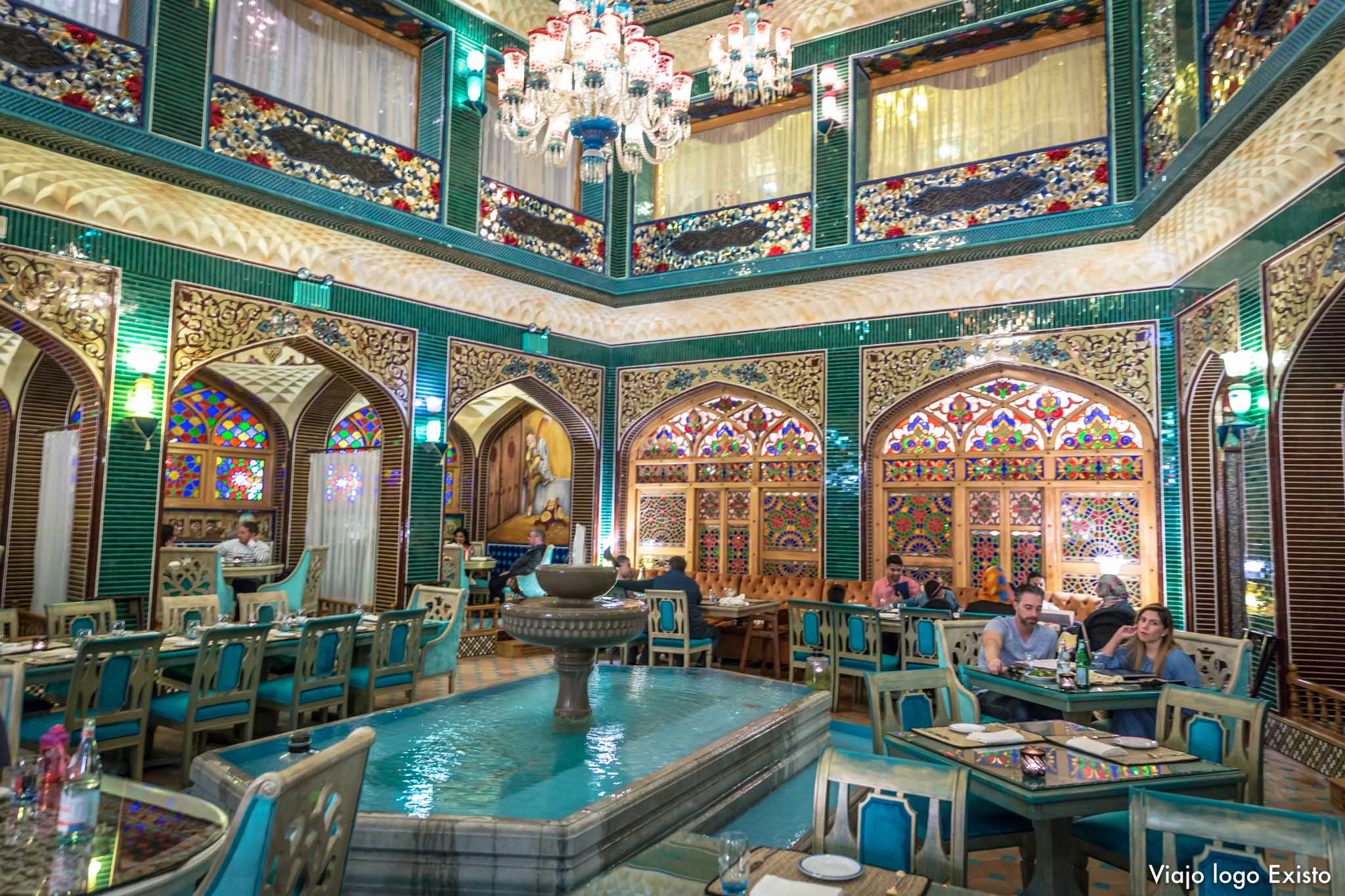 Os belos restaurantes do Catar