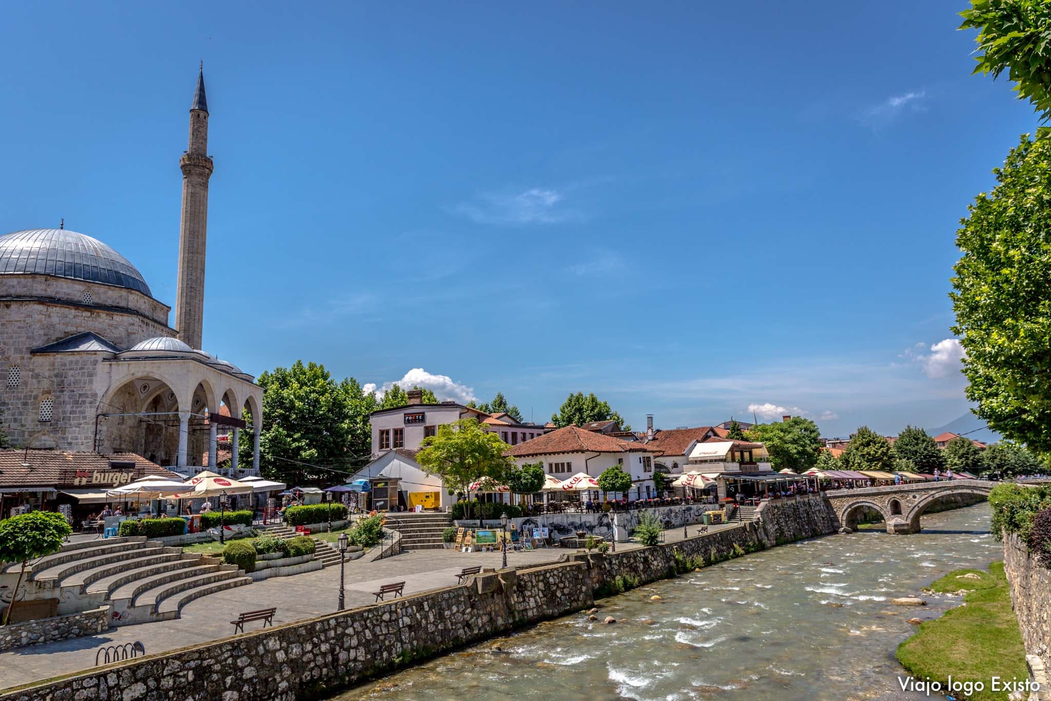 Centro de Prizren em Kosovo